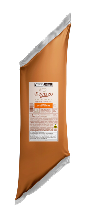 Receita Deliciosa com Recheio Forneável Doceiro sabor Doce de Leite