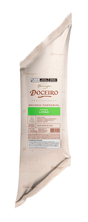 Descubra uma Explosão de Frescor com o Recheio Forneável Doceiro Sabor Limão