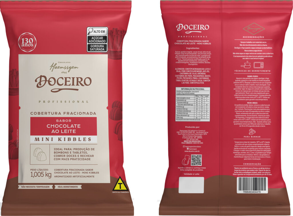 Cobertura Fracionada Mini Kibbles Doceiro: agilidade e eficiência na produção