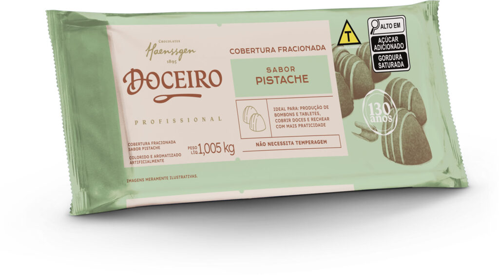 Cobertura Fracionada Sabor Pistache: A Tendência Gourmet que Valoriza Suas Receitas